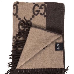 Gucci Guccissima Throw Blanket